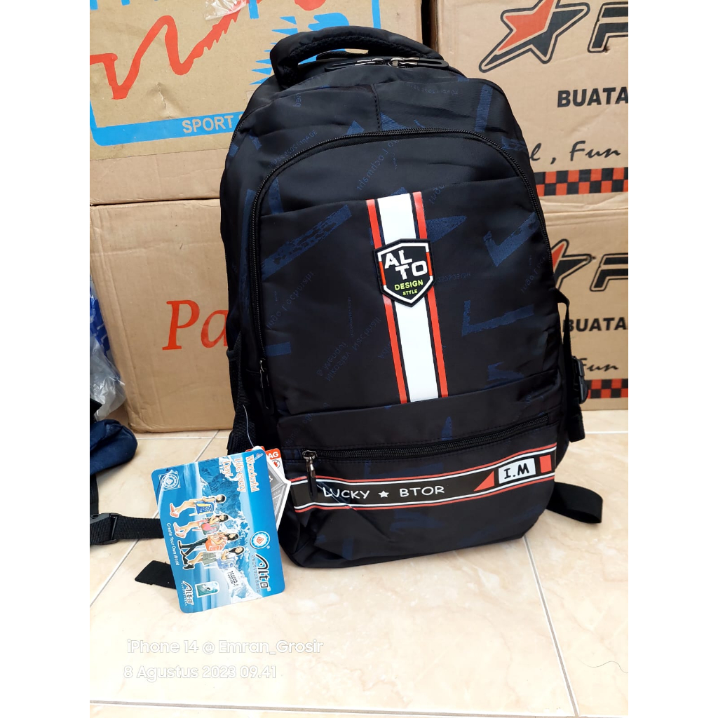 Tas Ransel Palo Alto 100% Original/Tas Ransel Branded/Tas Ransel SD/SMP/SMA