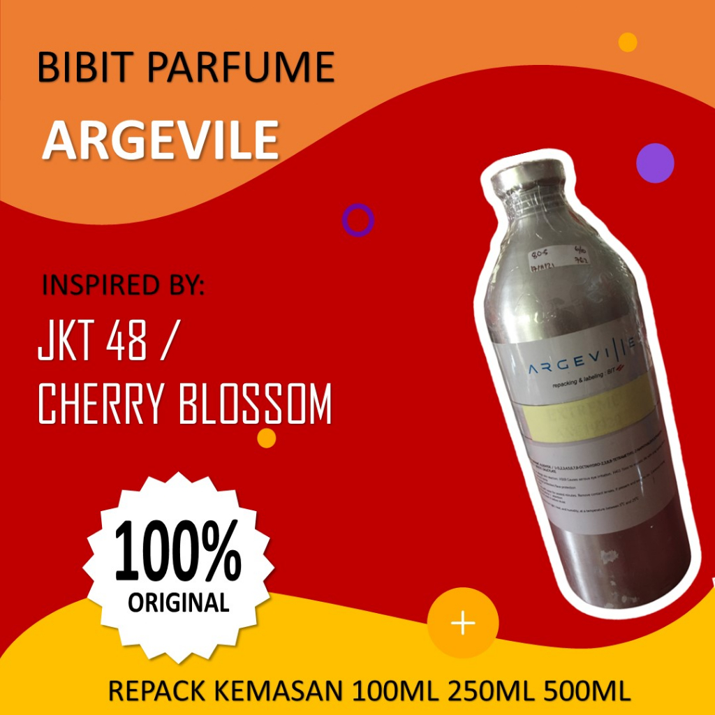 Bibit Parfum Argeville JKT48 searah dengan CHERRY BLOSSOM