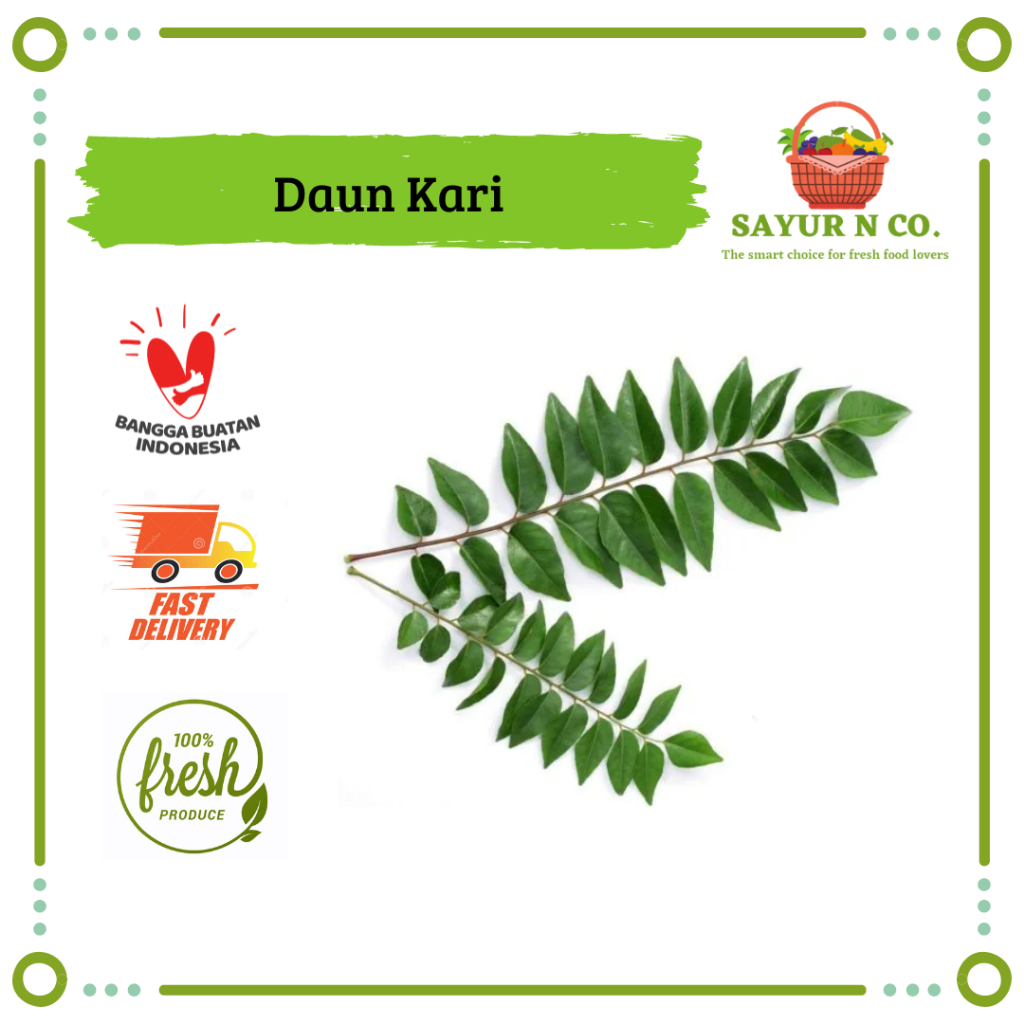 

Daun Kari / Salam Koja | Sayur N Co Bekasi