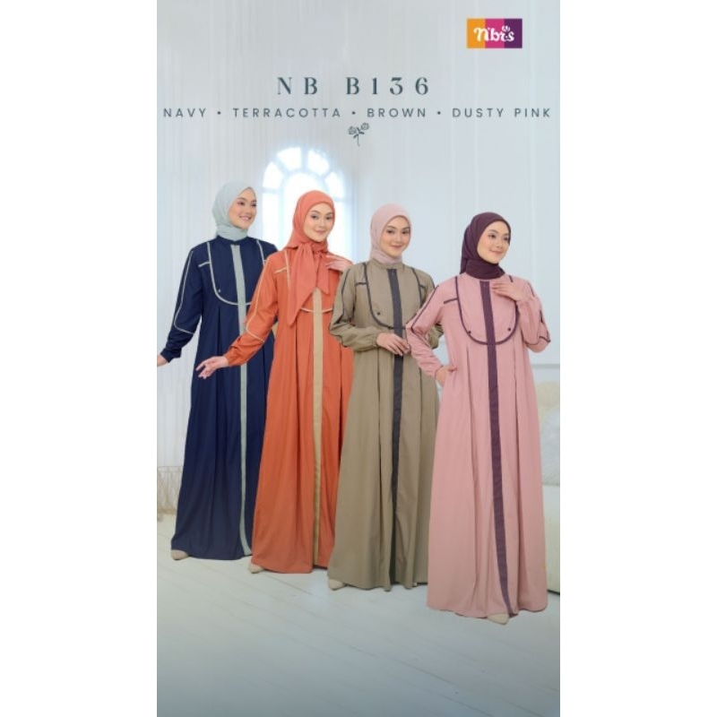 GAMIS NIBRA'S NB B136 // GAMIS TERBARU NIBRA'S