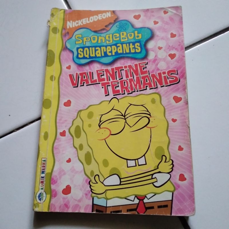 Komik Spongebob Squarepants edisi Valentine Termanis