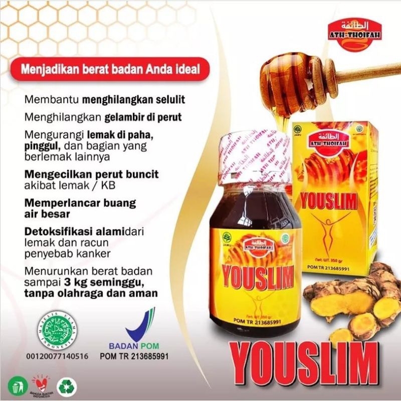 

Youslim Madu Diet Ath-Thoifah # 350gr
