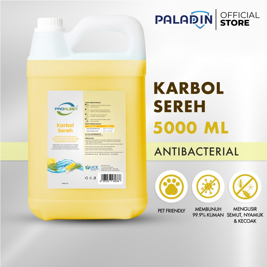 KARBOL Pembersih Lantai ANTIBACTERIAL PROKLEEN 5L