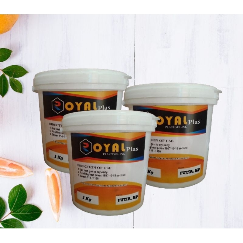 

TINTA SABLON PLASTISOL.Ink PUTIH SP 1Kg