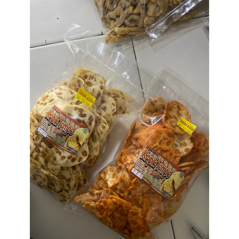 

Keripik Tempe Safitri Ori/Balado