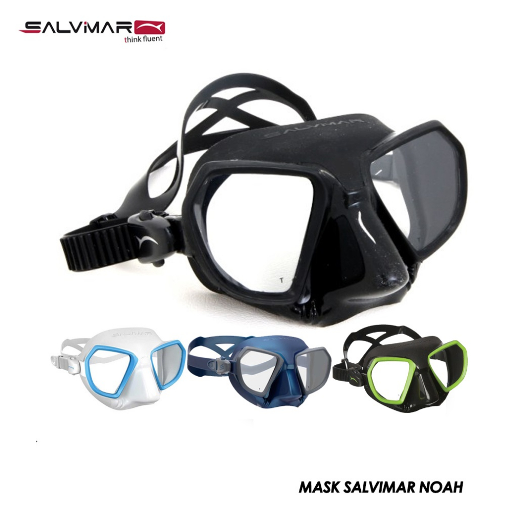 Mask Low Volume Freediving Salvimar Noah Masker Selam Freedive Scuba Diving