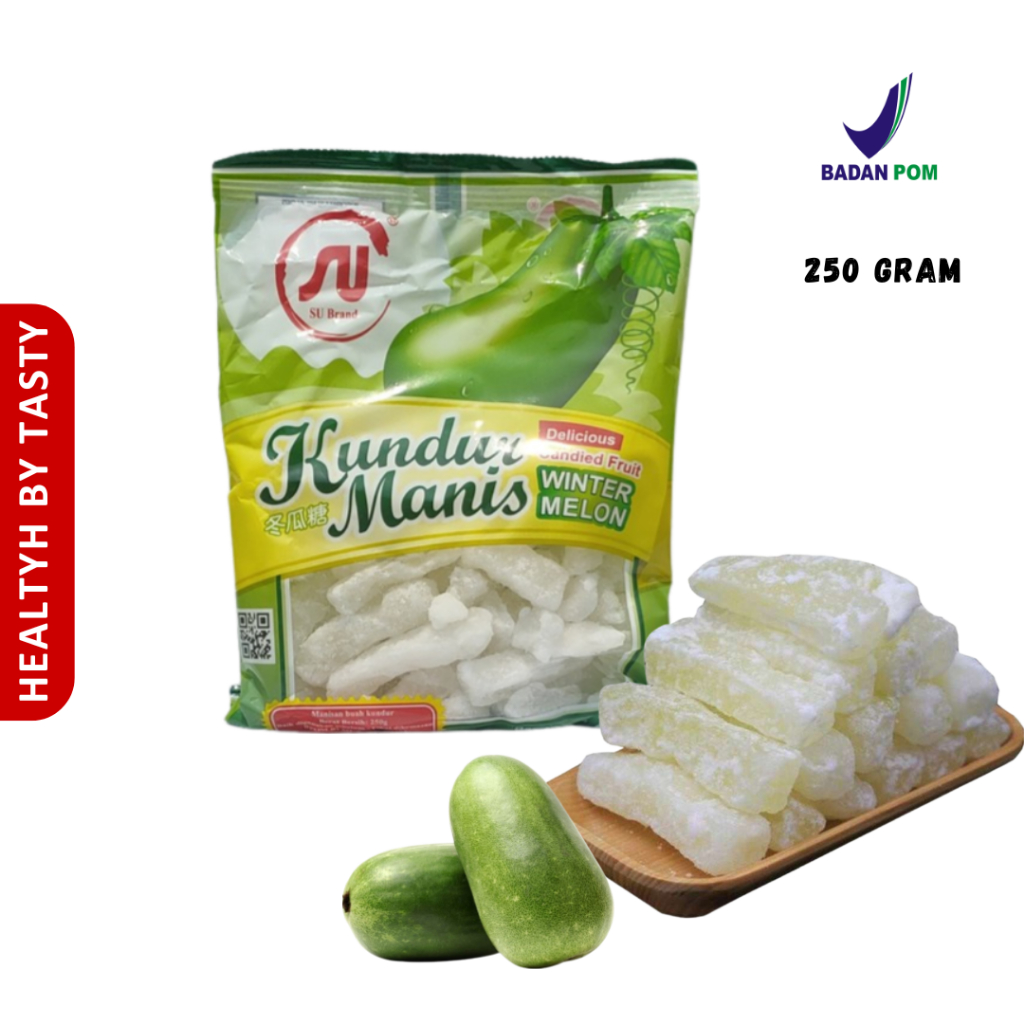 

Manisan Kundur Tangkwe Gula Kundur Manis Winter Melon SU Brand 100 g