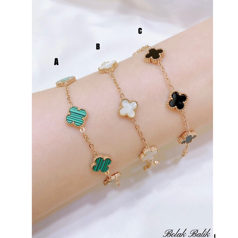 Gelang van cleef titanium