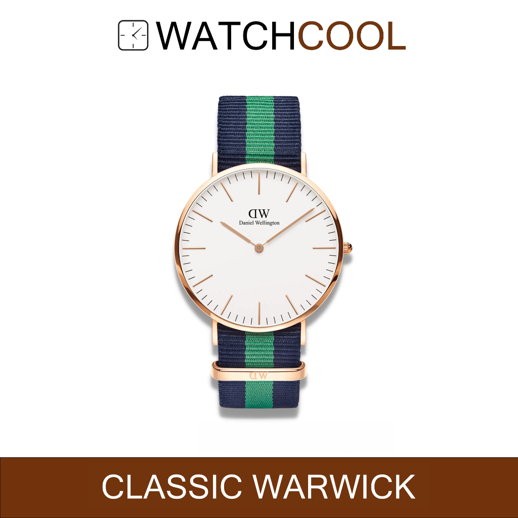 [ 100% ORIGINAL - GARANSI 2TH ] Jam Tangan Pria Daniel Wellington WARWICK