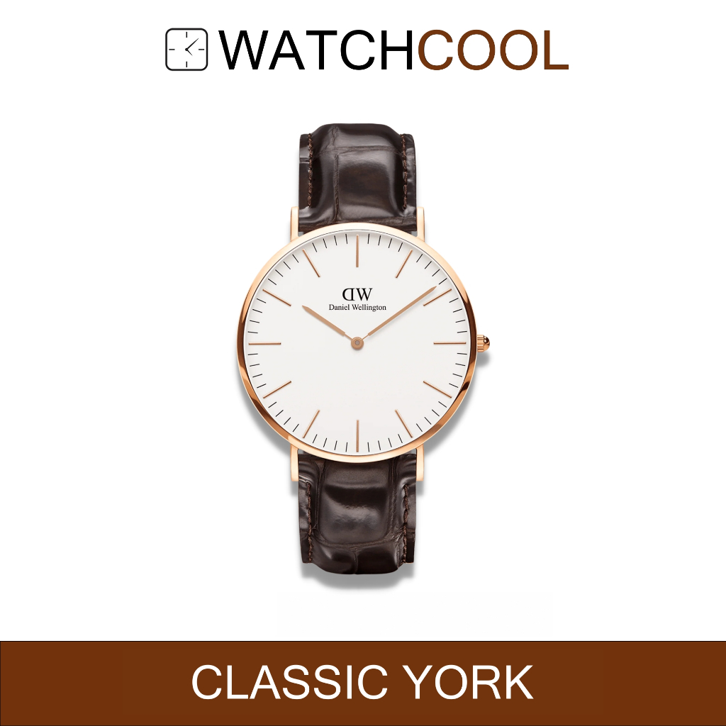 [ 100% ORIGINAL - GARANSI 2TH ] Daniel Wellington Jam Tangan Pria CLASSIC YORK