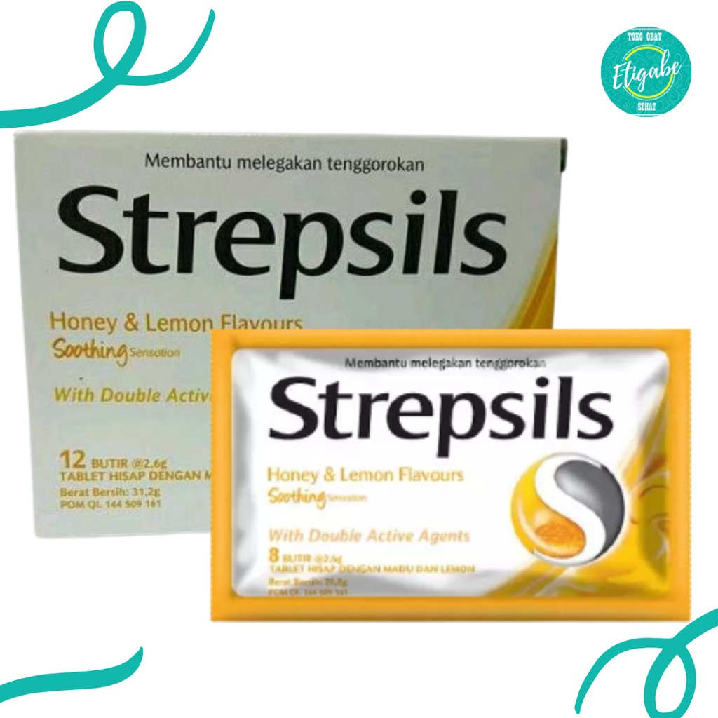 

Strepsil Kuning Honey Lemon