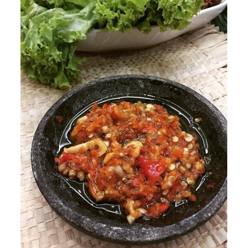 

sambel bawang (opsional)