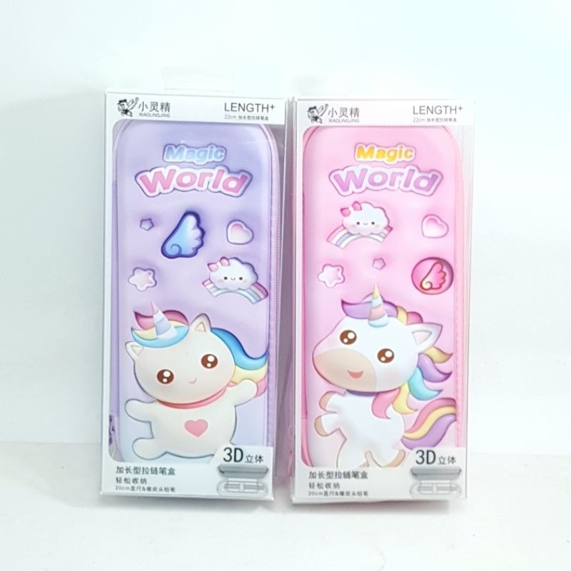 

Tempat Pensil Sleting Unicorn 3D 38169-D