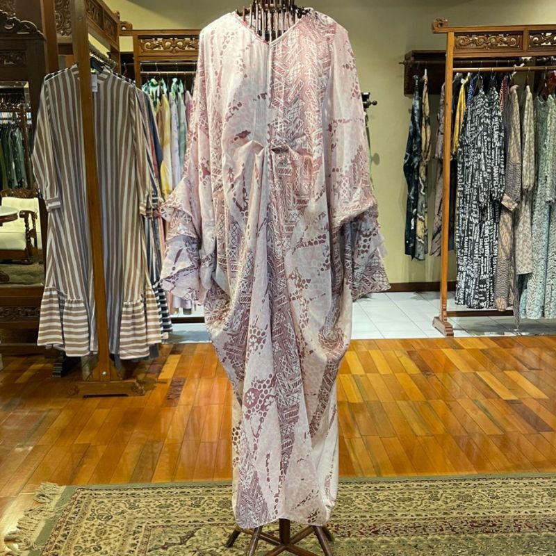 Rosa Kaftan by Dian Pelangi ORIGINAL Busana Muslim Baju Maxi Dress Gamis Abaya Gaun Silky Outfit Cas