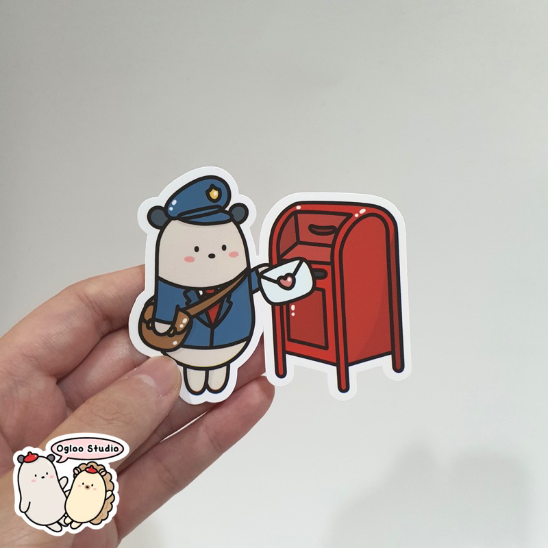 

Mailman Ogloo Die-cut Sticker