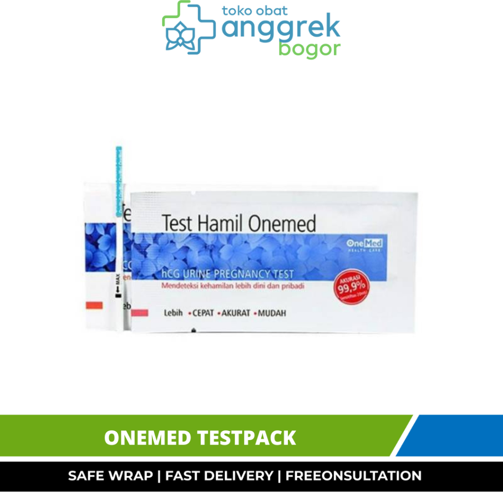 ONEMED TESTPACK/STRIP TEST KEHAMILAN/TESTPACK
