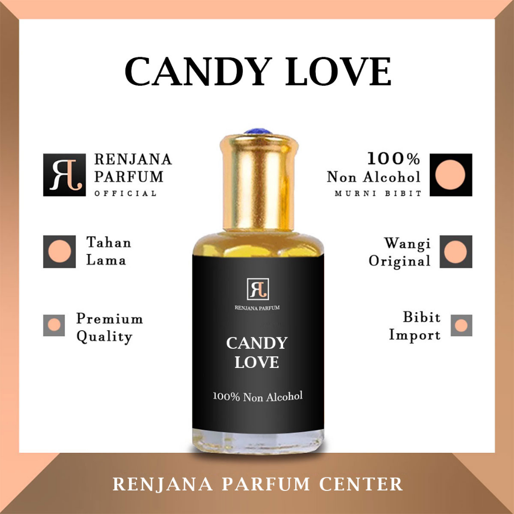 Parfum Minyak Wangi CANDY LOVE - Non Alkohol