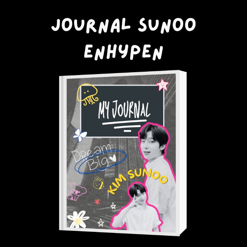 

Journal Book/ Buku Catatan/ Agenda Sunoo Enhypen Hardcover