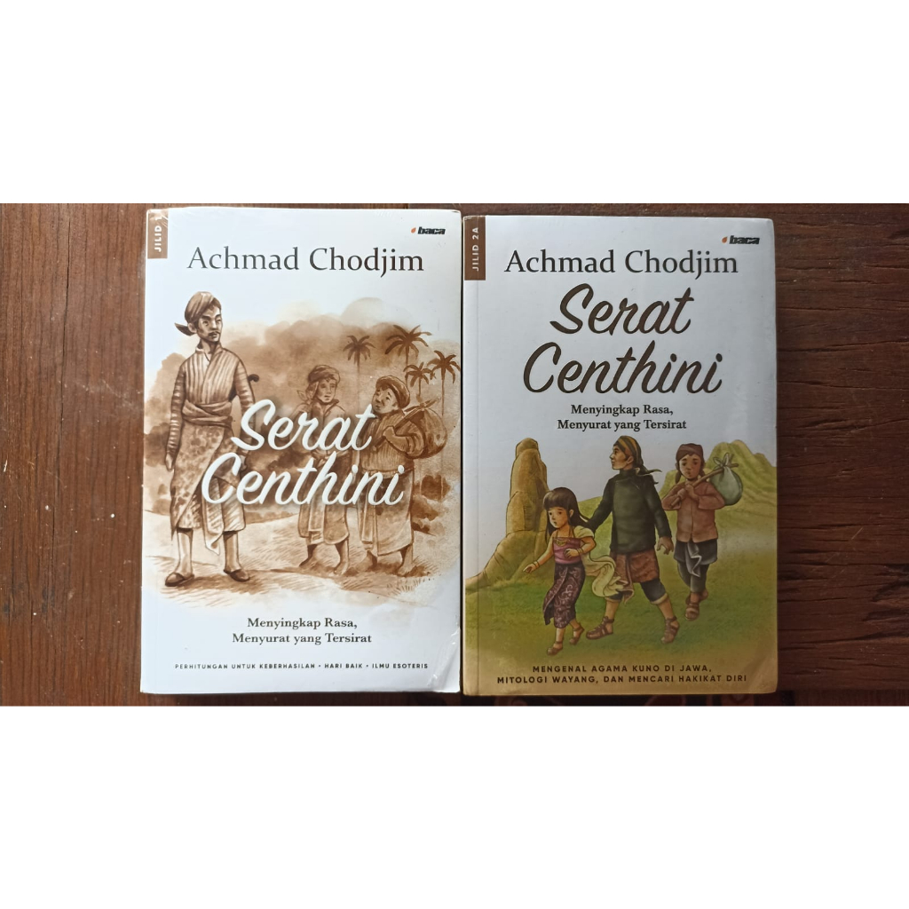 PAKET BUKU SERAT CENTHINI ACHMAD CHODJIM