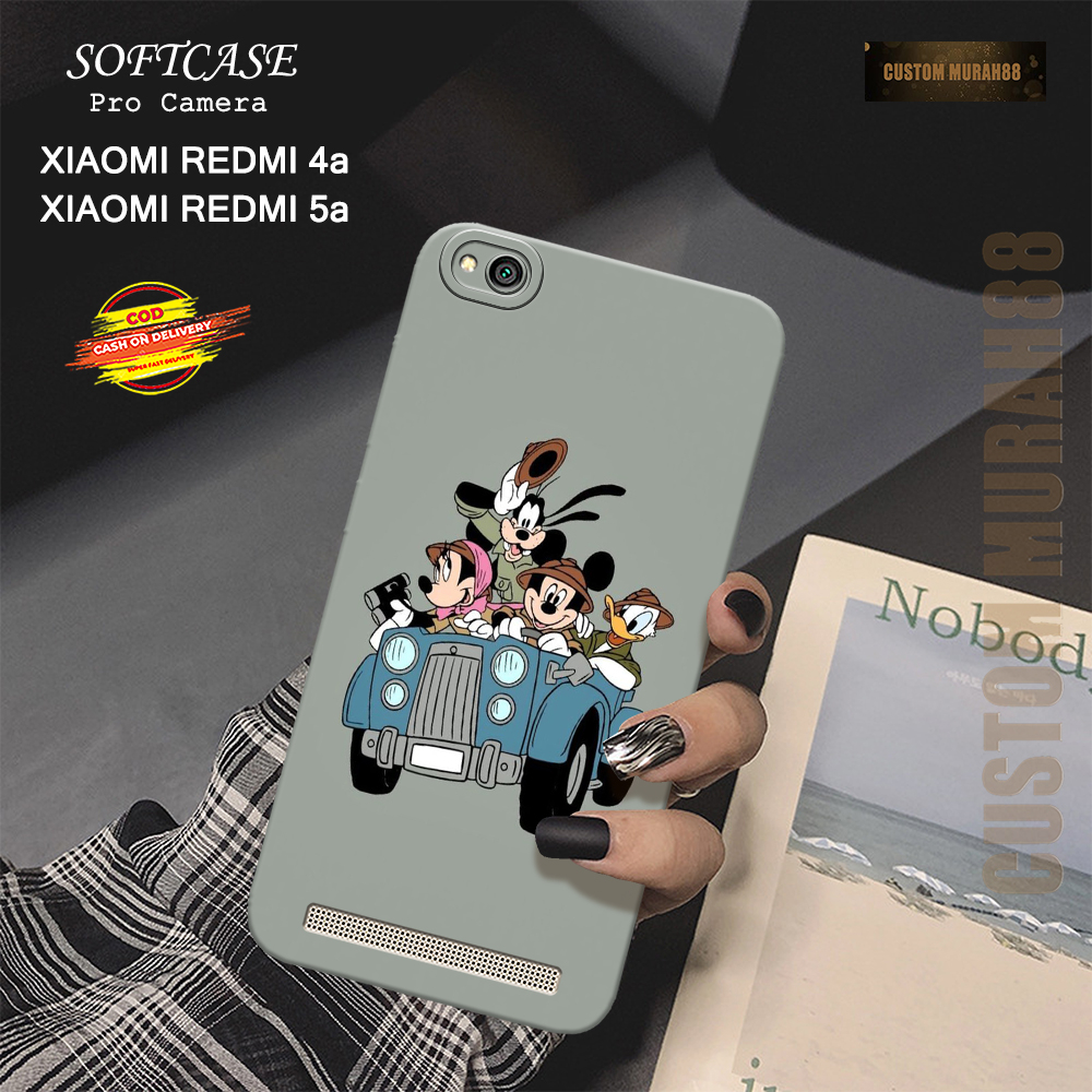 Case Xiaomi Redmi 5A / 4A Terbaru - Fashion Case KARTUN - Casing Hp Xiaomi Redmi 5A / 4A - Softcase 