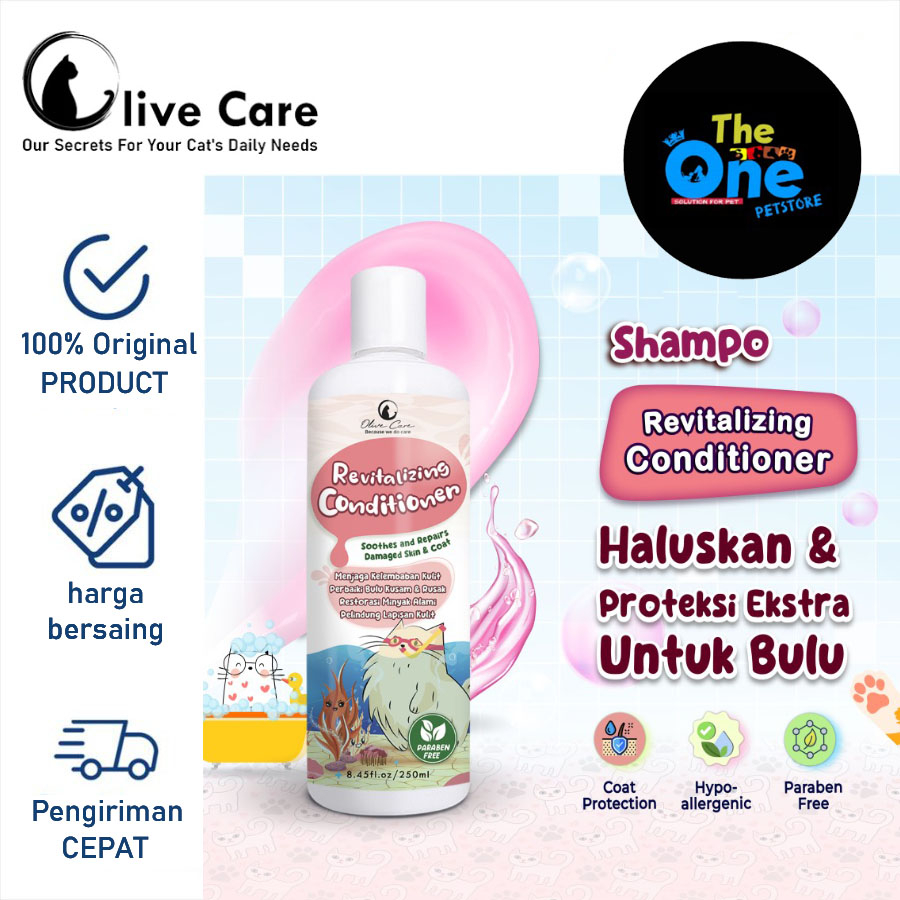 Olive Care Shampo Kucing Revitalizing CONDITIONER