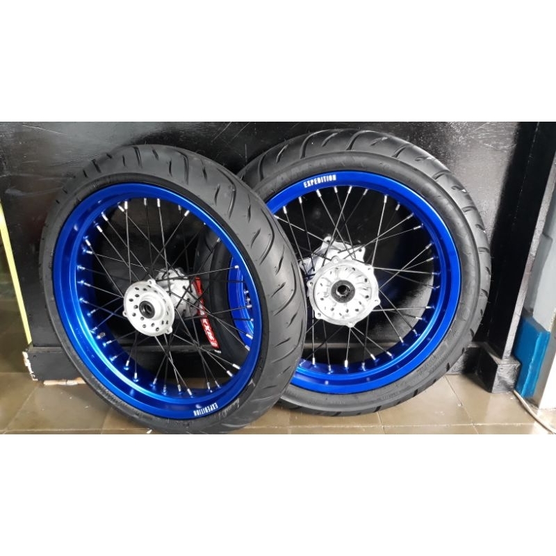 banset supermoto wr 155 ban maxxis velg expedition tromol ori ban wr supermoto