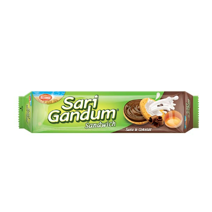 

ROMA SARI GANDUM SANDWICH SUSU & COKLAT 108 GR - BISKUIT