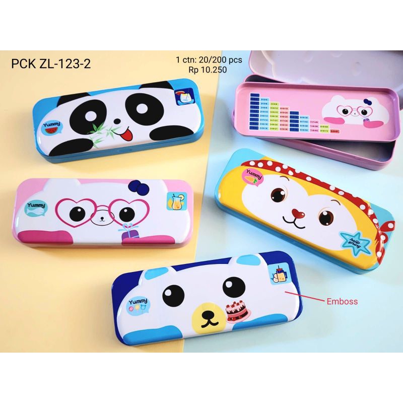 

TEMPAT PENSIL KALENG / PENCIL CASE PCK ZL-123