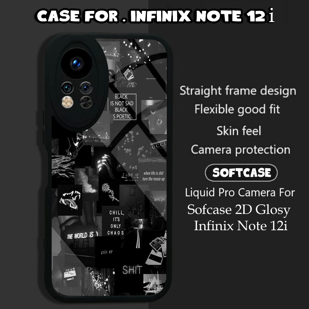 Case Infinix Note 12i 2022 Motif [aes ] 2D Terlaris Casing Infinix Note 12i 2022 Terbaru Softcase In