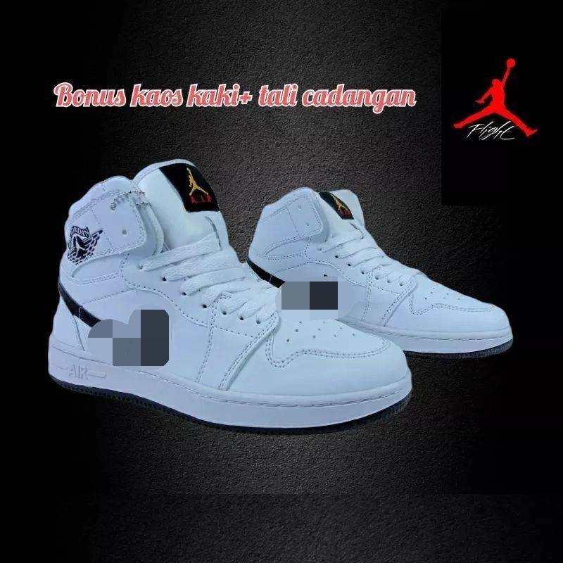 Sepatu Jordan Sneakers Pria Wanita Terlaris Size 38/43 Keren Terbaru