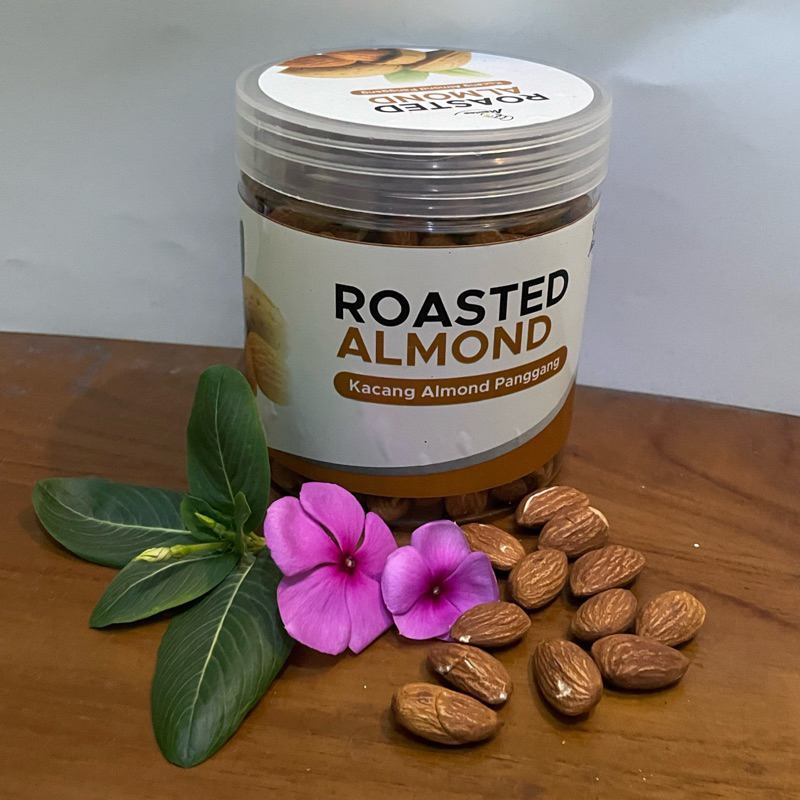 

Kacang Almond Panggang (Matang) / Roasted Almond Mantap 100% (350 gram)