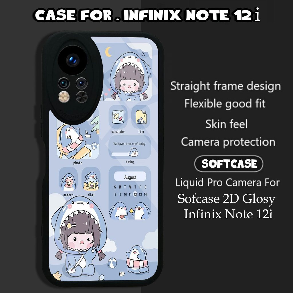 Case Infinix Note 12i 2022 Motif [kalender] 2D Terlaris Casing Infinix Note 12i 2022 Terbaru Softcas