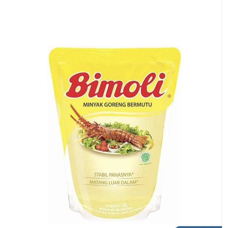 

minyak goreng Bimoli refill 2L