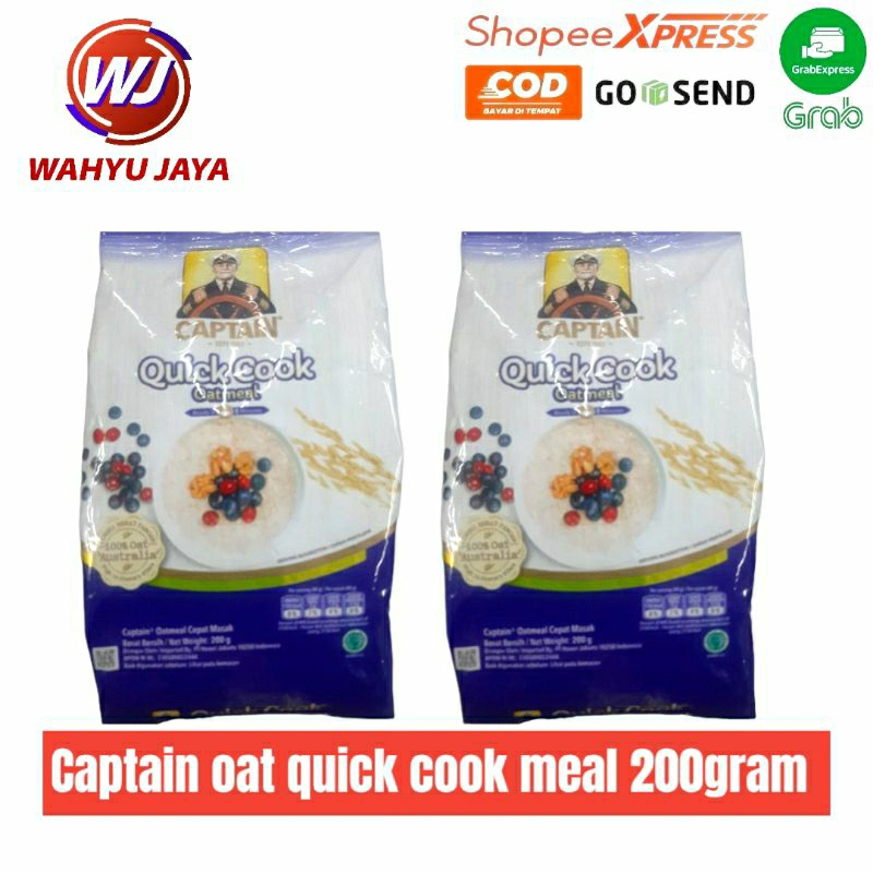 

Captain oat quick cook meal 200gram