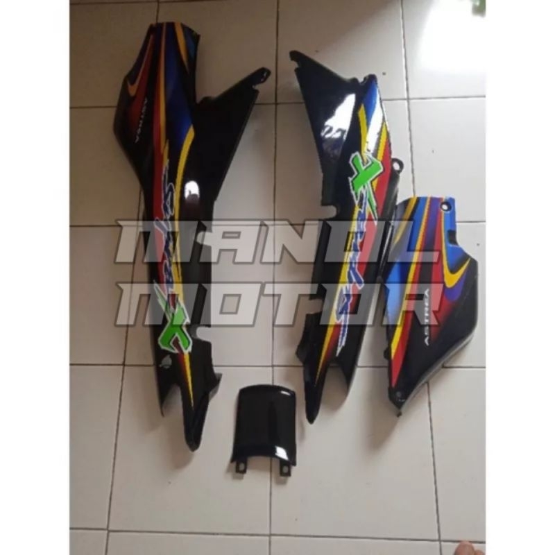 Cover body Supra x lama th.2004 dek body belakang Honda Supra x lama