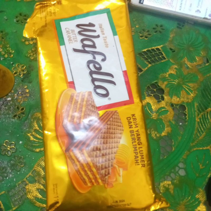 

wafer wafelo caramel butter 114 grm