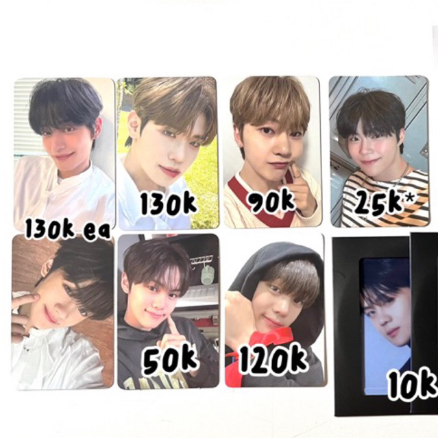READY INA ZB1 pc photocard jiwoong gyuvin everline taerae sw soundwave pob pre order benefit matthew