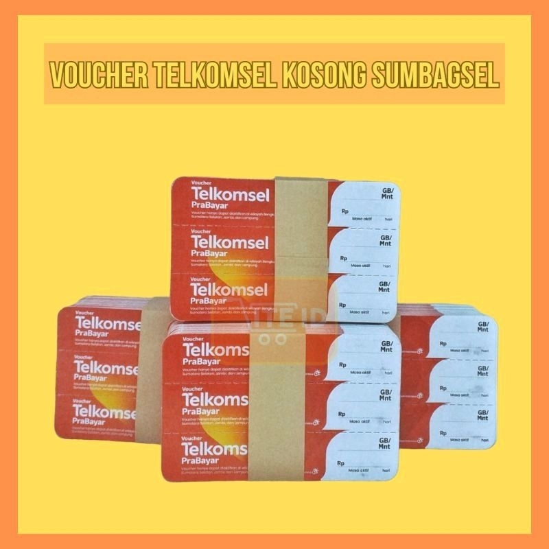 Voucher Telkomsel Kosong Zero Sumbagsel Exp April 2024