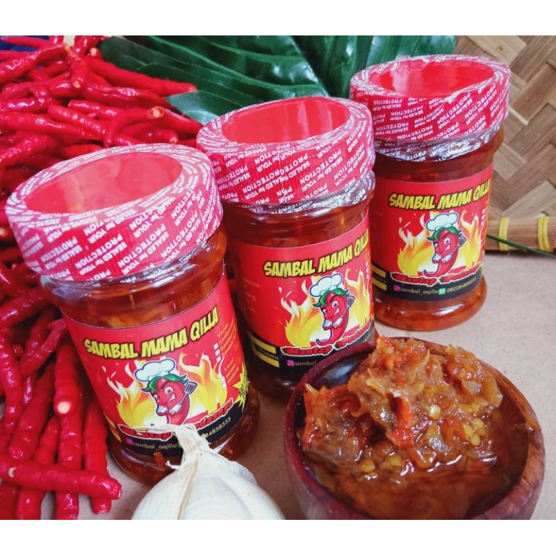 

sambal teri Medan pedas sedang