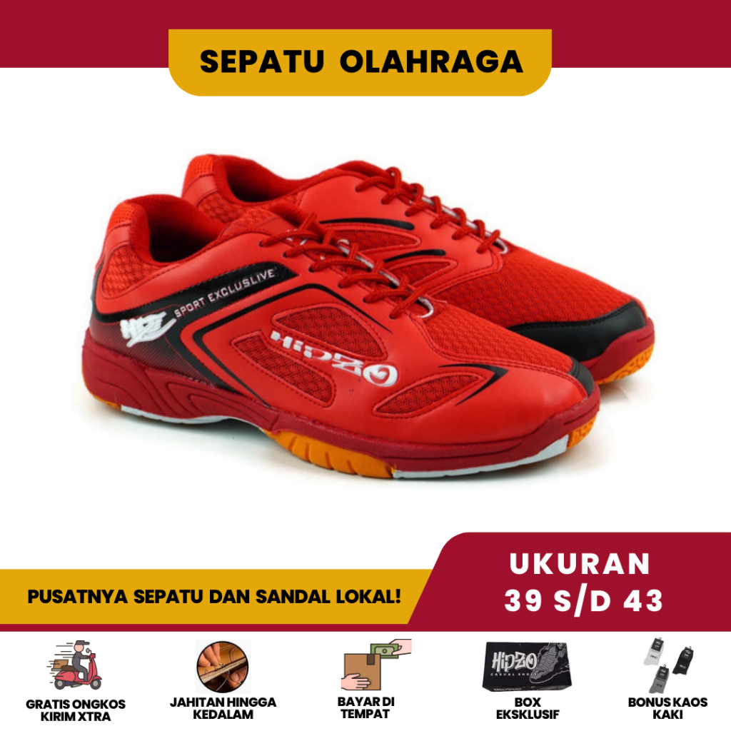 Palapa Sepatu Sport Olahraga Voli Senam Pria Wanita Cewek Cowok Cowo Cewe Sporty Aerobik Gym Origina