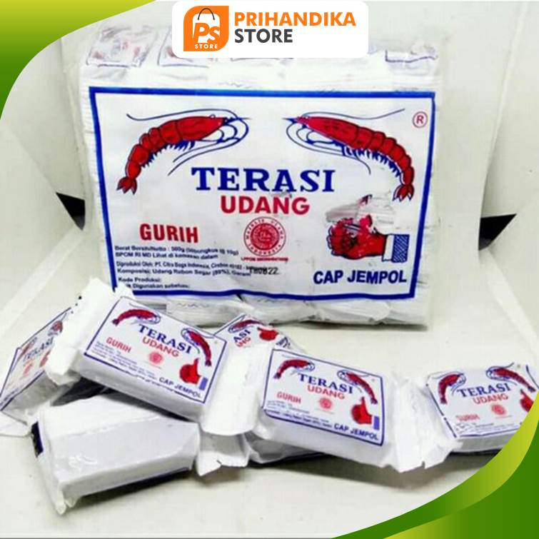 

Terasi Udang Cirebon Asli Cap Jempol 30pcs