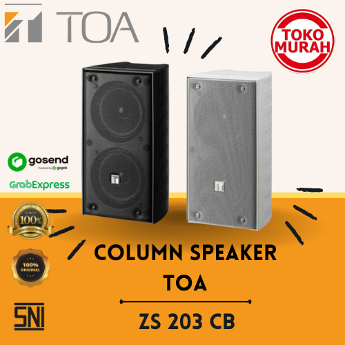 Speaker Column Dinding TOA ZS 203 CB 20 Watt