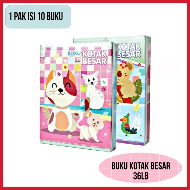 

BUKU TULIS KOTAK BESAR 38 LEMBAR