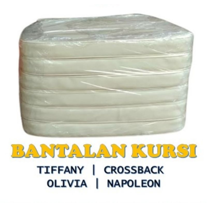 Bantal Duduk Kursi Tiffany - Alas Busa Duduk Kursi - BANTAL KURSI