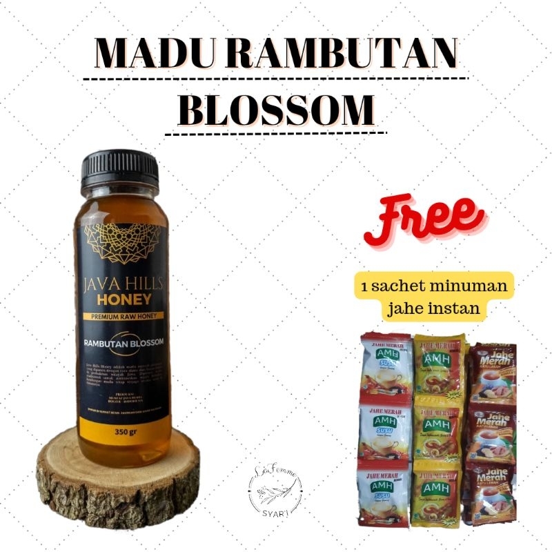 

Madu Rambutan Blossom By Java Hills Honey 350gr