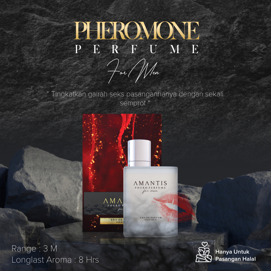Parfum Original Pheromone AMANTIS Parfum Pemikat For Man
