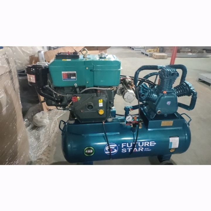 Kompresor Angin 10 HP Engine Diesel Future Star