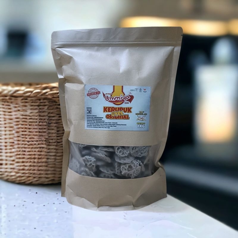 

1000gr Kerupuk Uyel Original Ummiya//Kerupuk Aman//Kerupuk BPOM//Kerupuk Halal