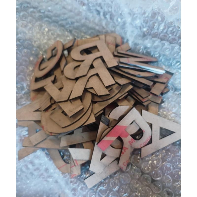 Letter Sign Acrylic Custom Hitam