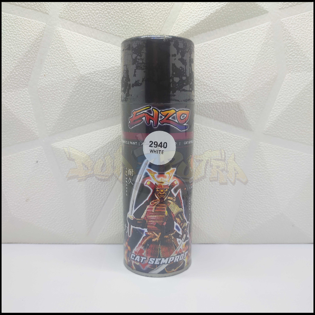 Cat Semprot Enzo Paint 400ml 2940 White